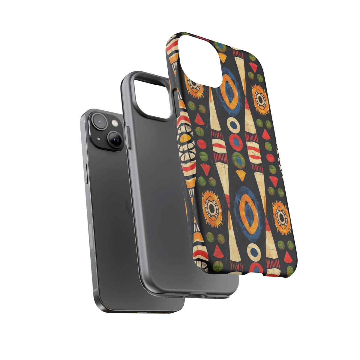 Stylish African Pattern Phone Case – Unique and Vibrant Protection 165