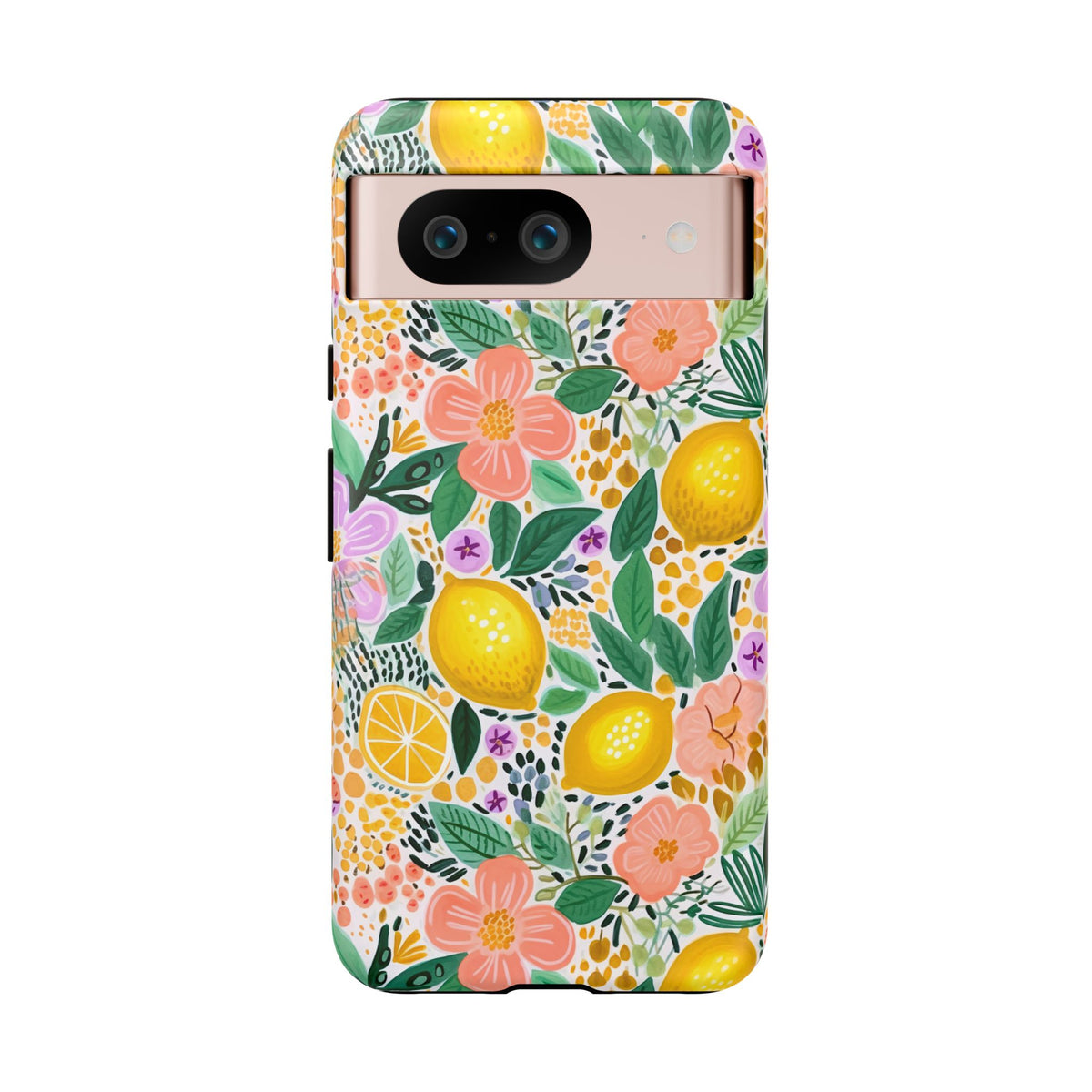 Cute Summer Lemons Phone Case – Refreshing Citrus Design for Your Phone