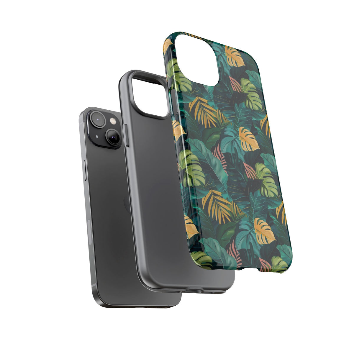 Jungle Pattern Phone Case – Exotic & Lush Design for Your Phone 337