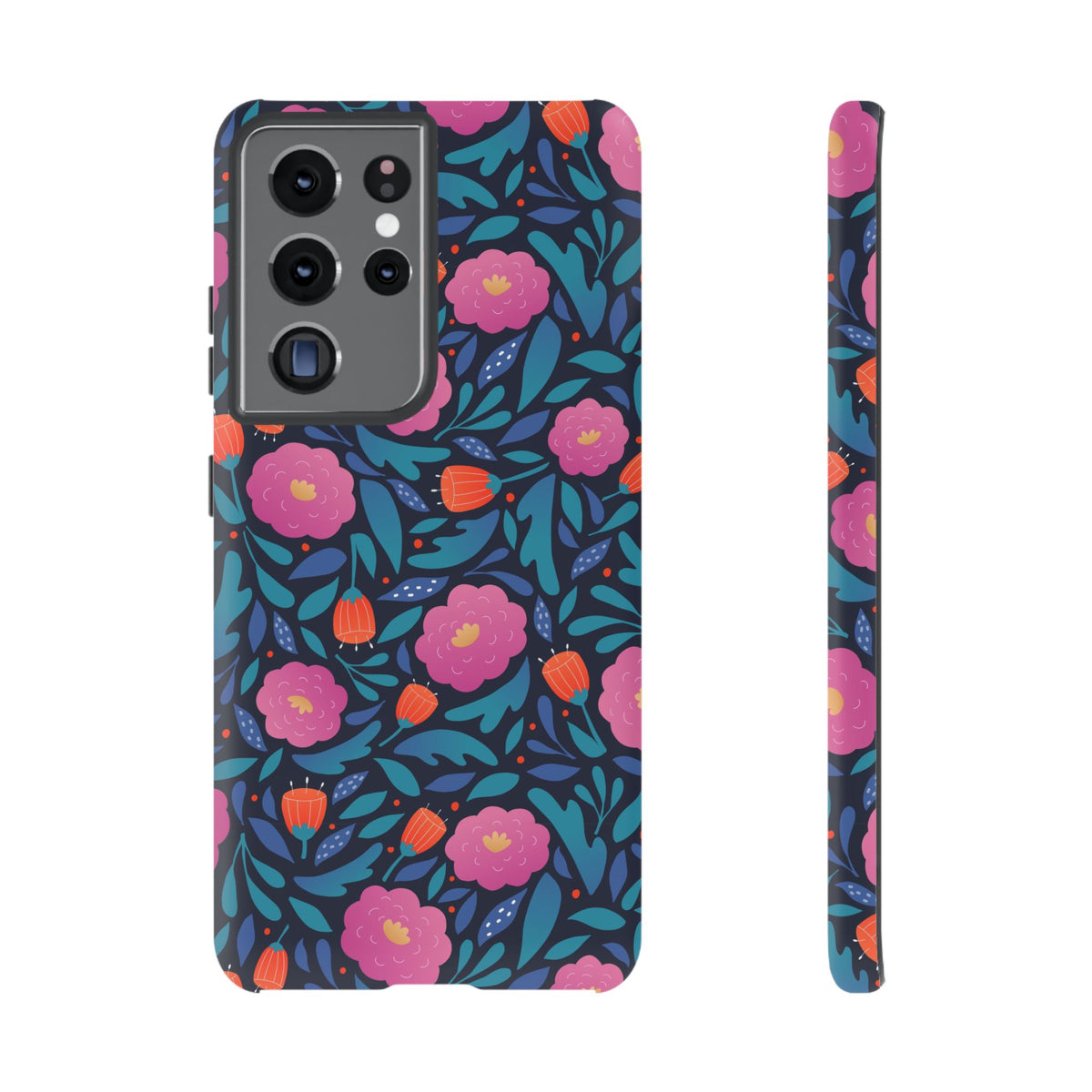 Colorful Little Flower Design Phone Case – Bright and Cheerful Floral Phone Cover 2