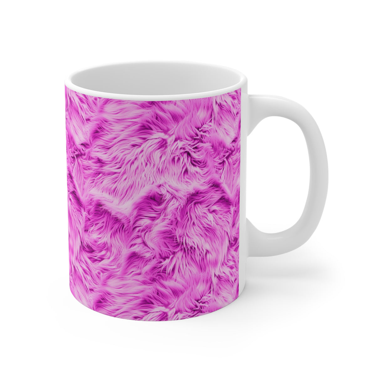 Fur Seamless Pattern Coffee Mug – Cozy Ceramic Mug for Fur Lovers 32