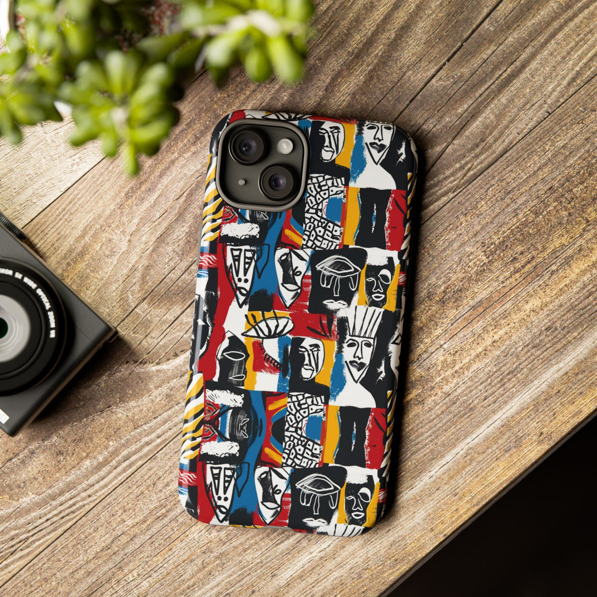 Stylish African Pattern Phone Case – Unique and Vibrant Protection 105