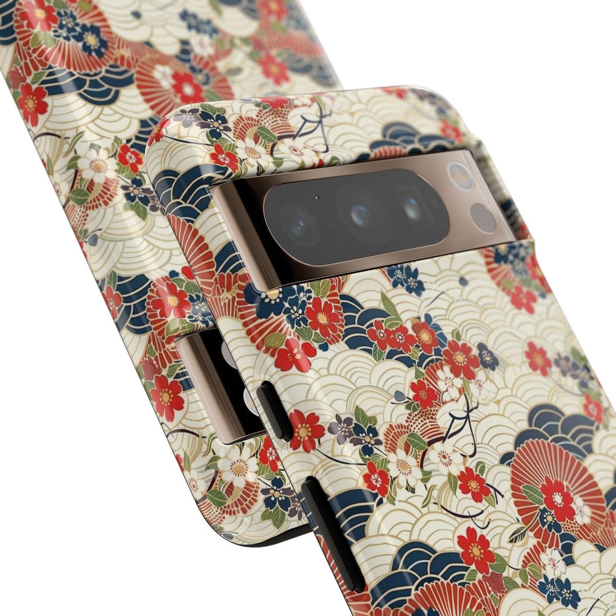 Japanese Pattern Phone Case – Elegant & Timeless Design for Your Phone 124