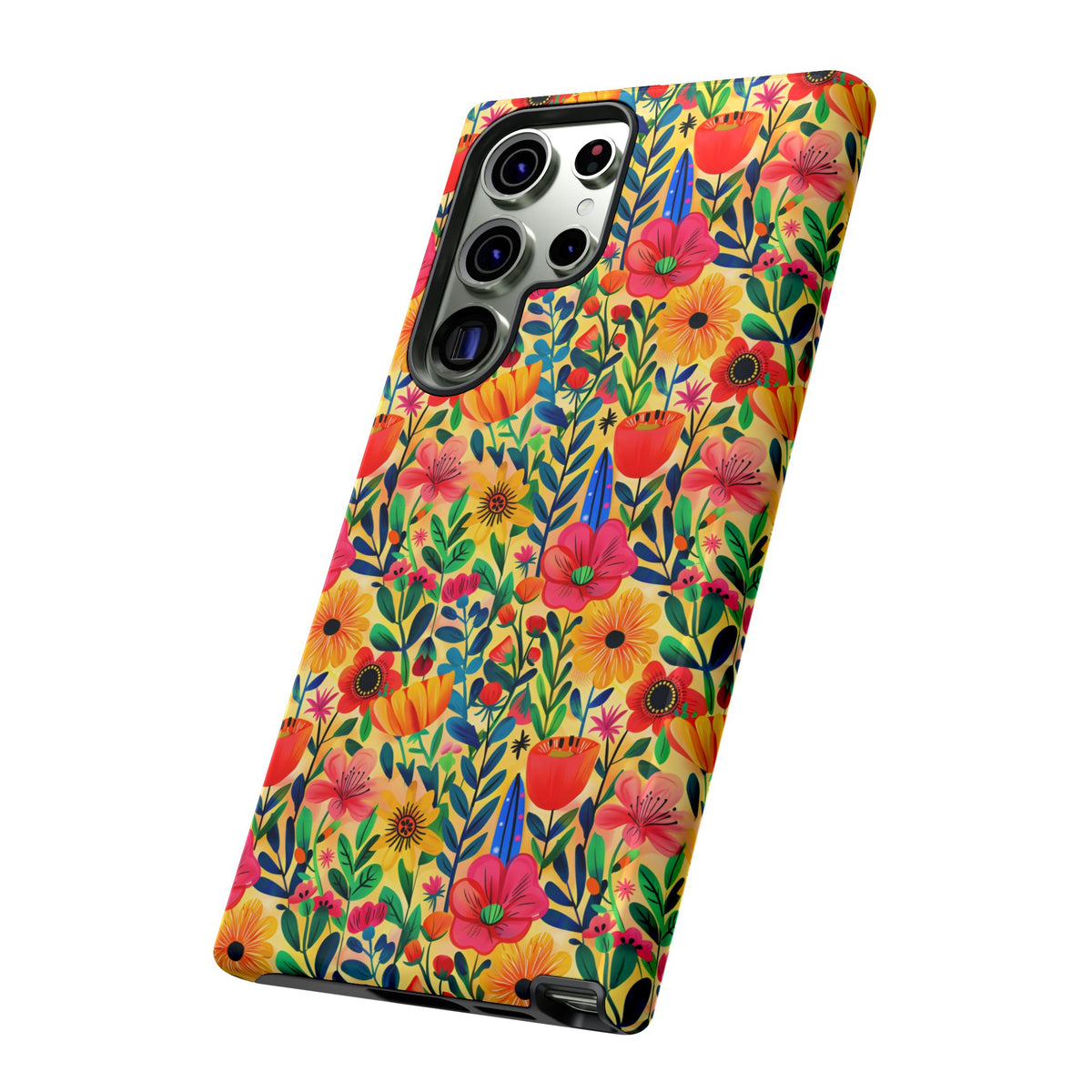 Frida Kahlo's Flower Phone Case – Artistic Elegance for Your Phone 7