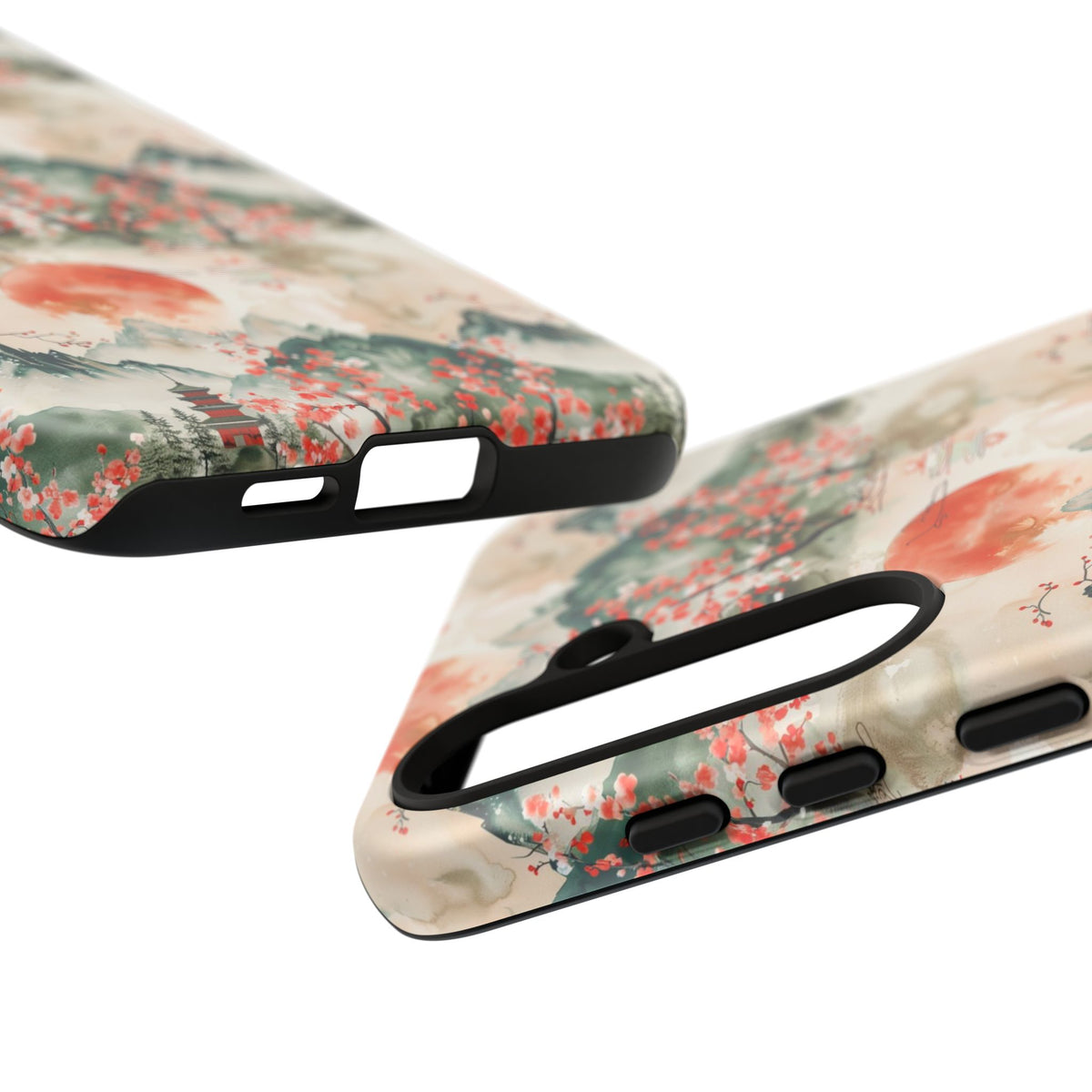 Japanese Pattern Phone Case – Elegant & Timeless Design for Your Phone 057