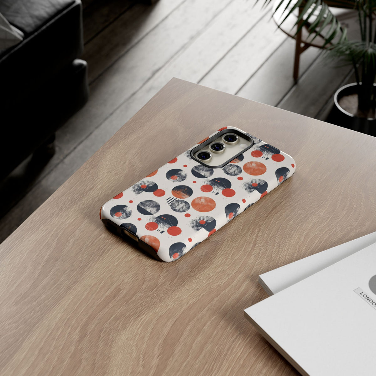 Japanese Pattern Phone Case – Elegant & Timeless Design for Your Phone 062