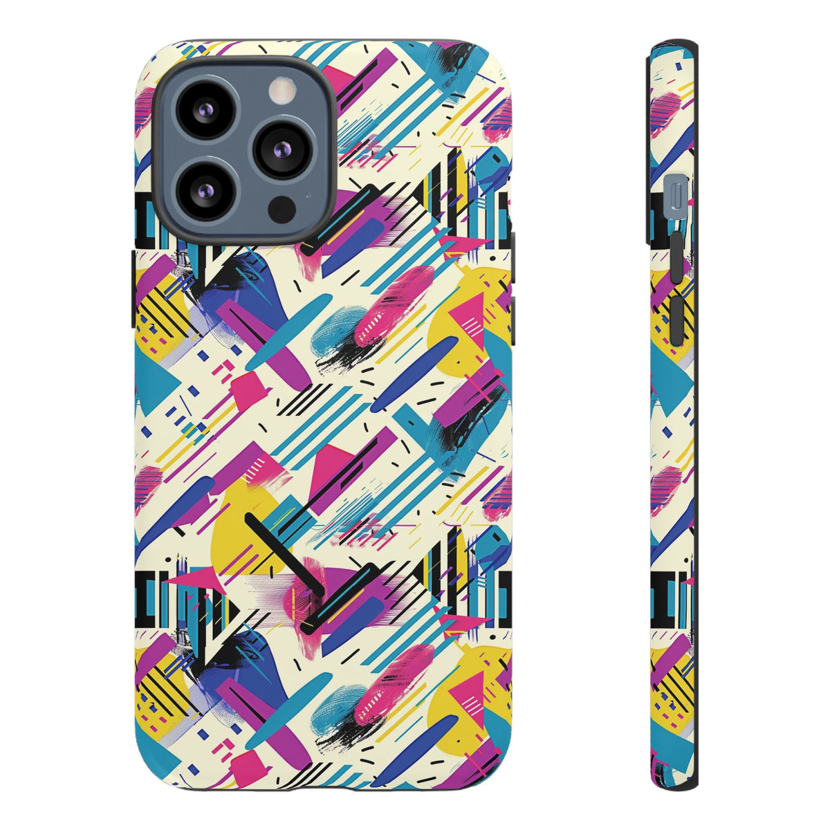 Retro 80s Seamless Phone Case – Vintage Style Meets Modern Protection 134