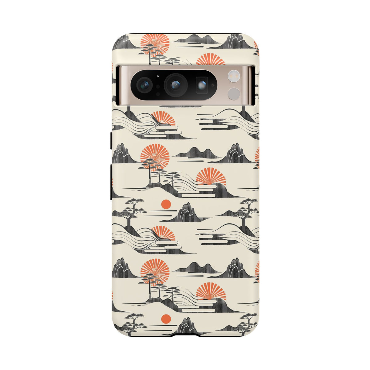 Japanese Pattern Phone Case – Elegant & Timeless Design for Your Phone 022