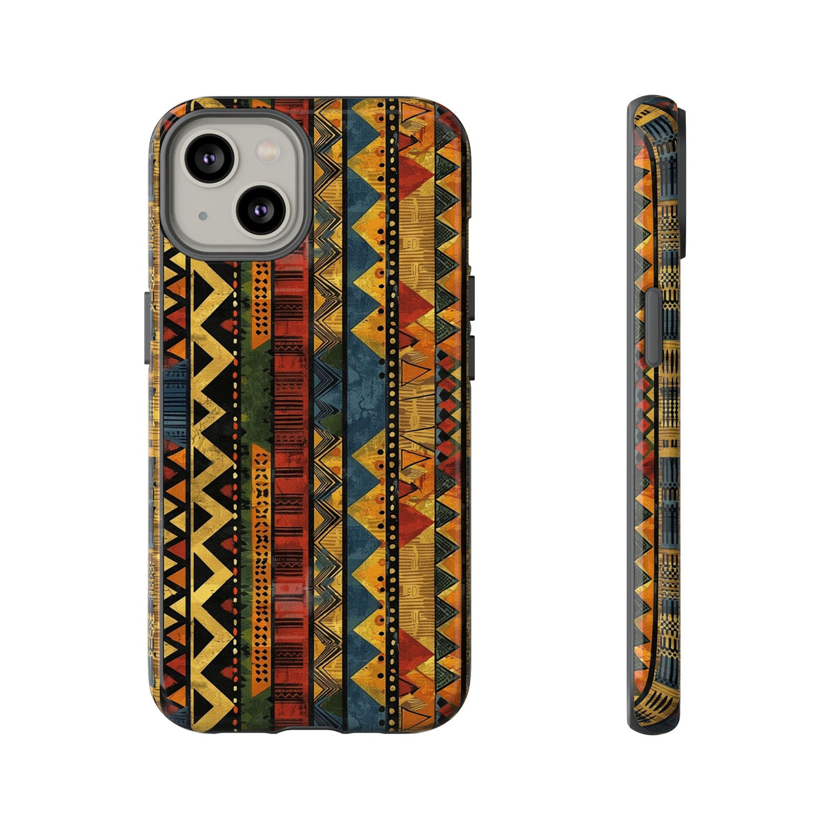 Stylish African Pattern Phone Case – Unique and Vibrant Protection 166