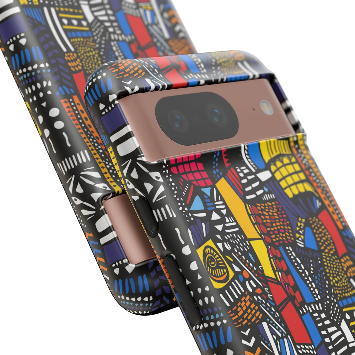 Stylish African Pattern Phone Case – Unique and Vibrant Protection 201