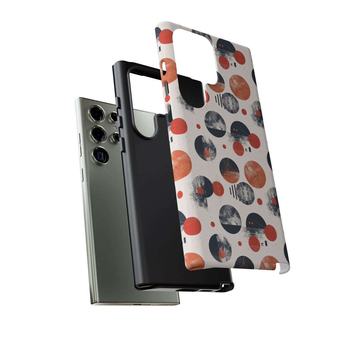 Japanese Pattern Phone Case – Elegant & Timeless Design for Your Phone 062