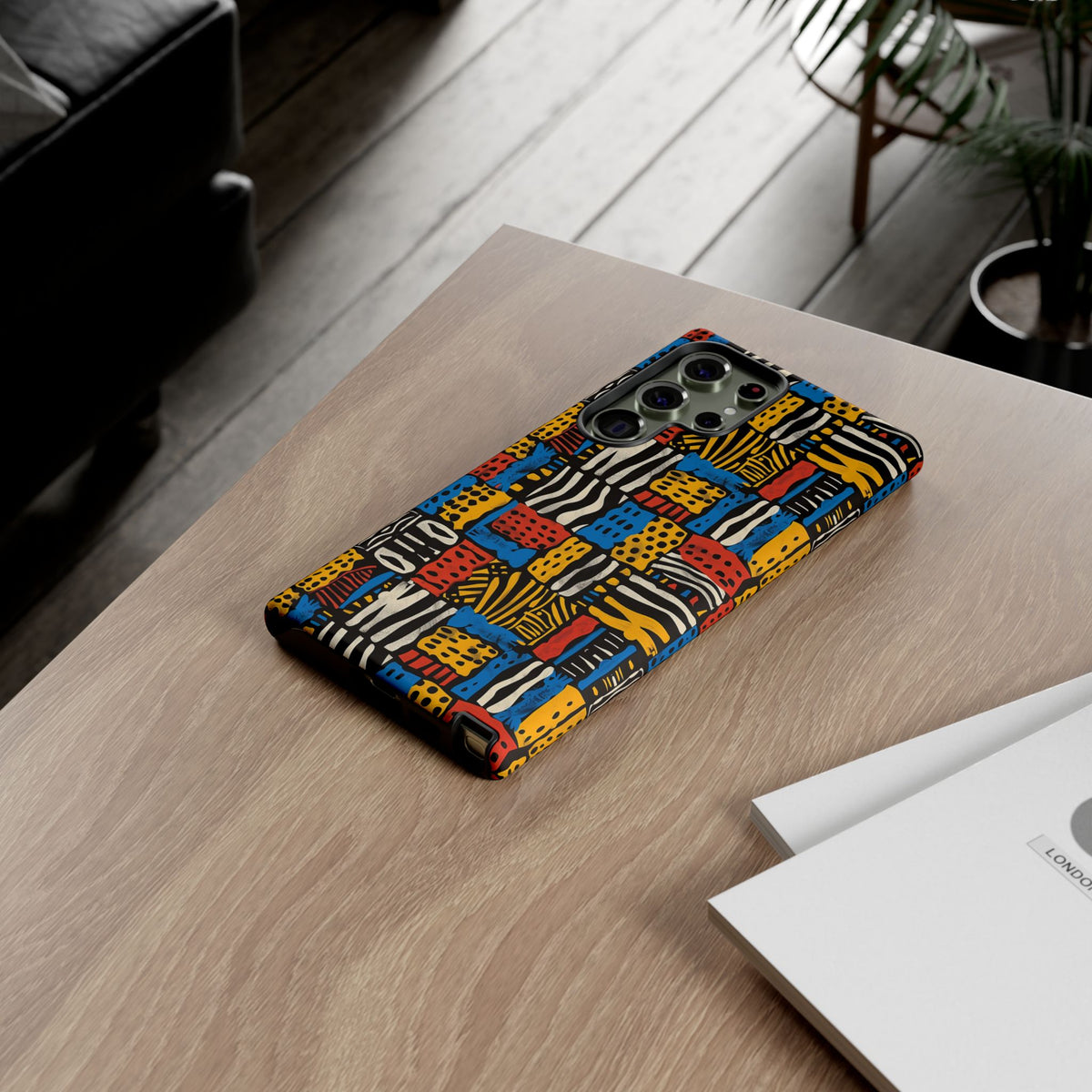 Stylish African Pattern Phone Case – Unique and Vibrant Protection 179