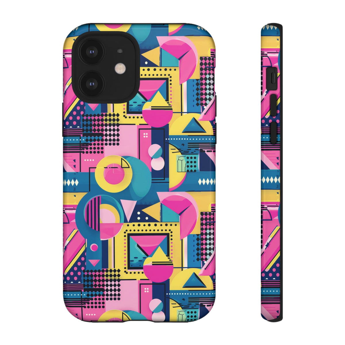 Retro 80s Seamless Phone Case – Vintage Style Meets Modern Protection 090