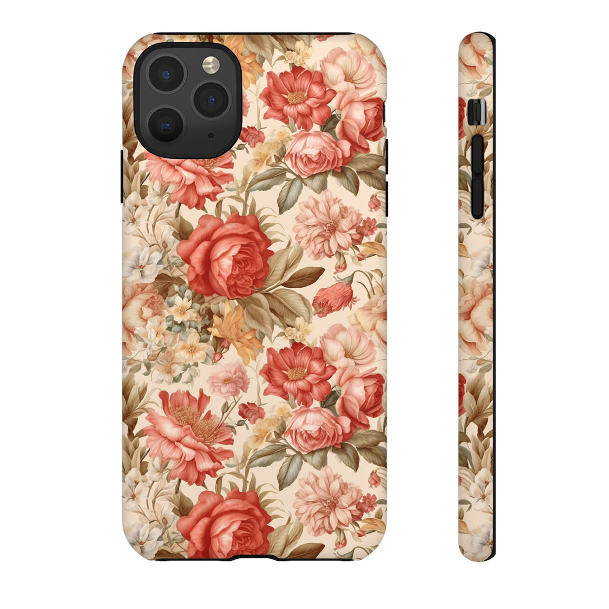 Antique Garden Botanical Phone Case - Vintage Botanical Phone Cover