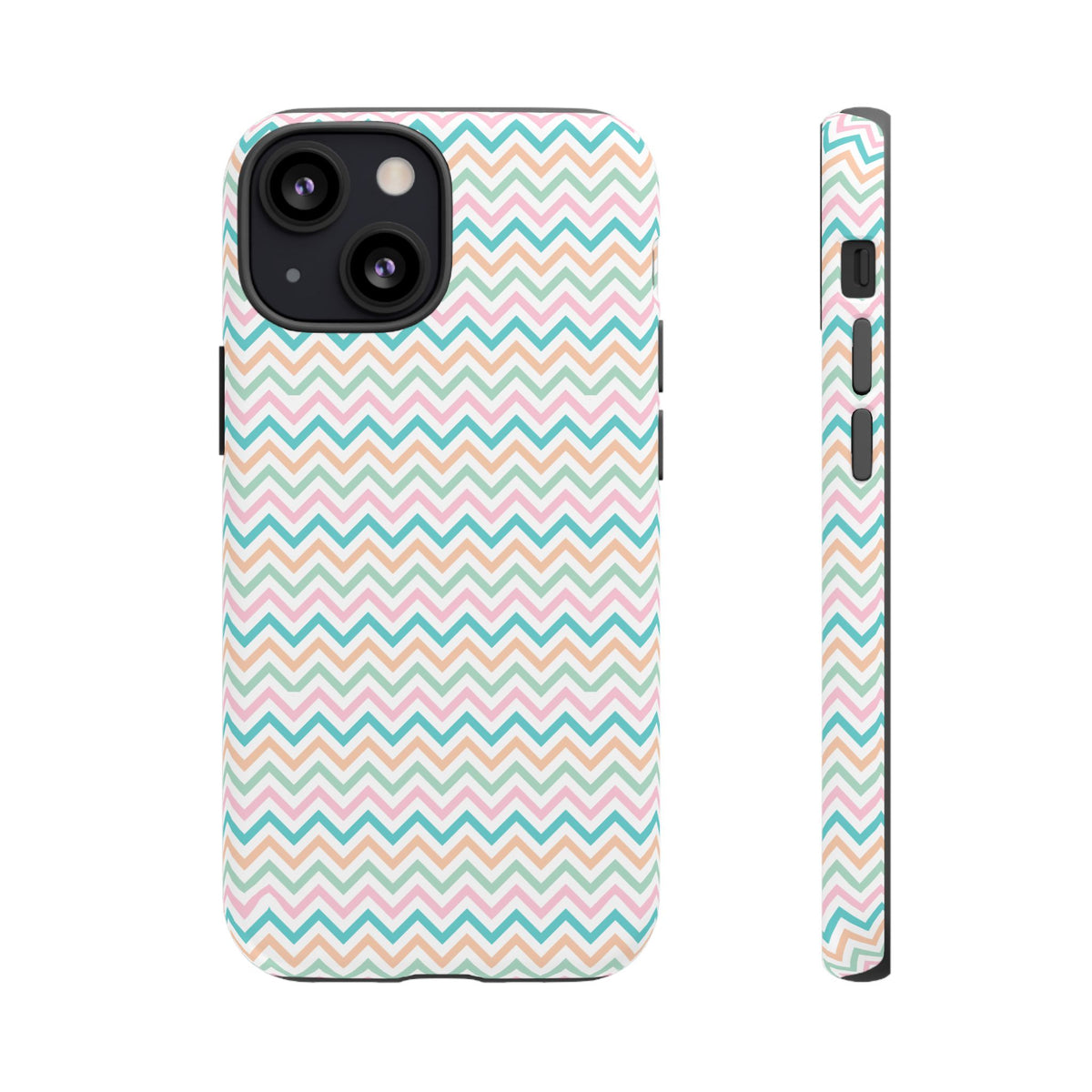 Pastel Chevron Design Tough Cases