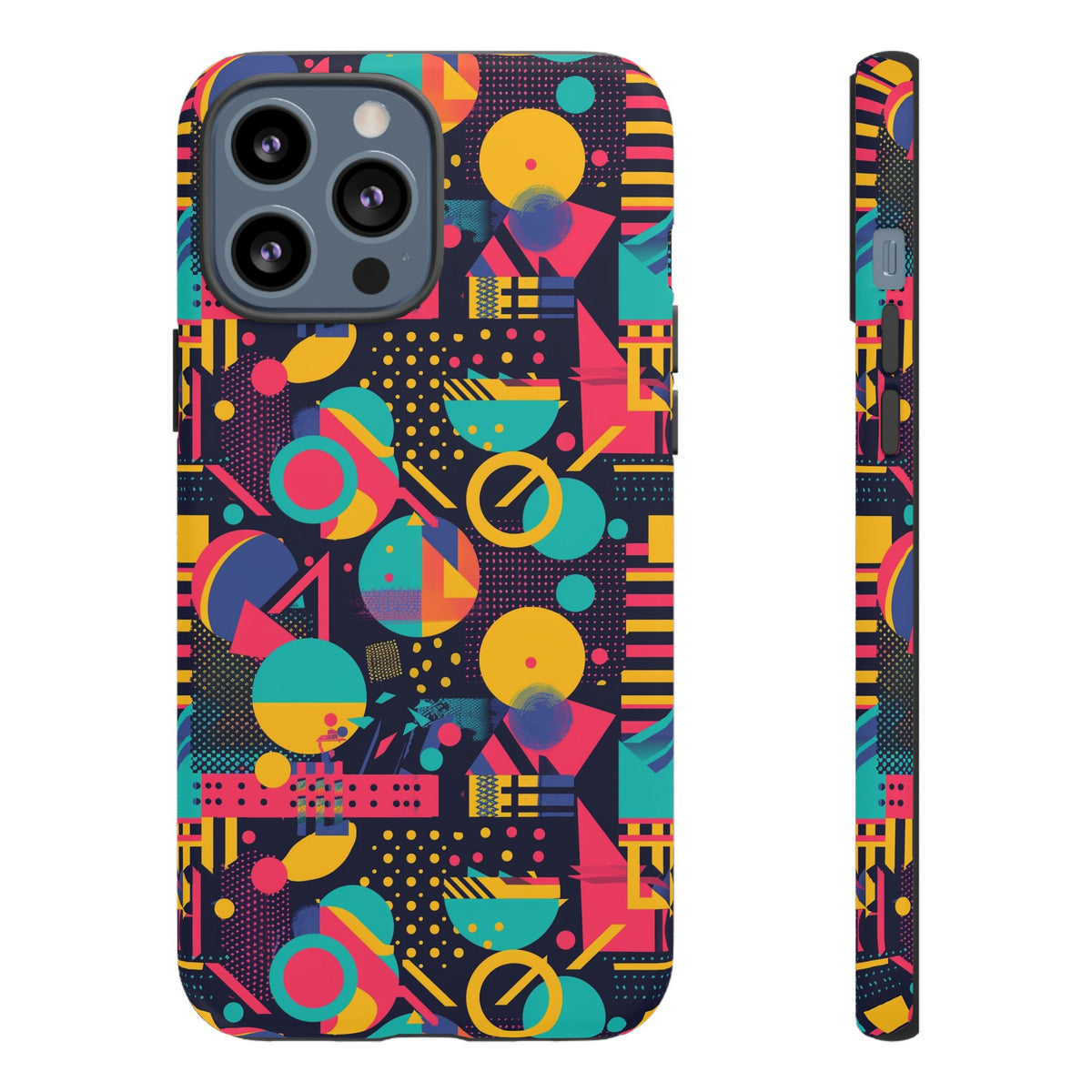 Retro 80s Seamless Phone Case – Vintage Style Meets Modern Protection 165