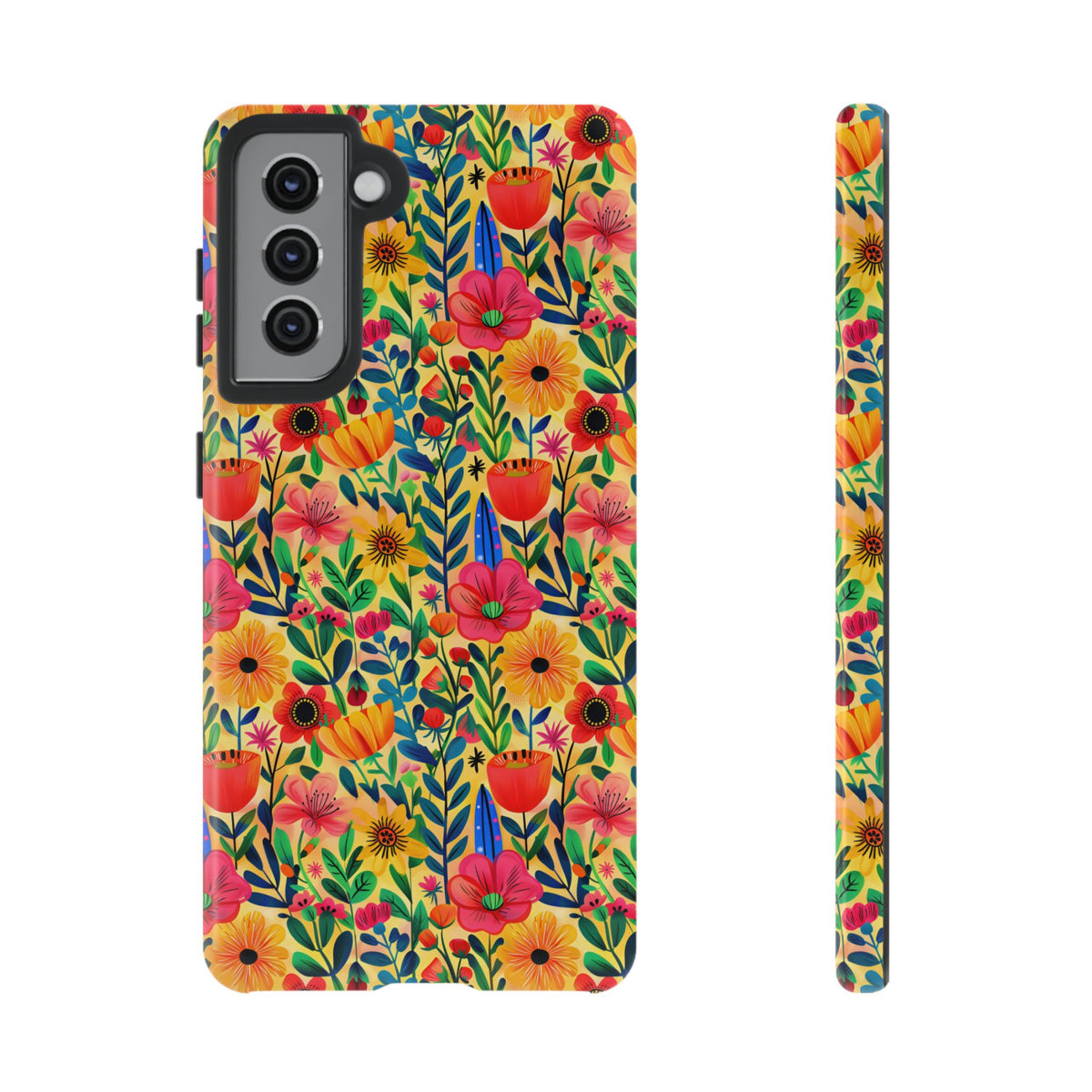 Frida Kahlo's Flower Phone Case – Artistic Elegance for Your Phone 7