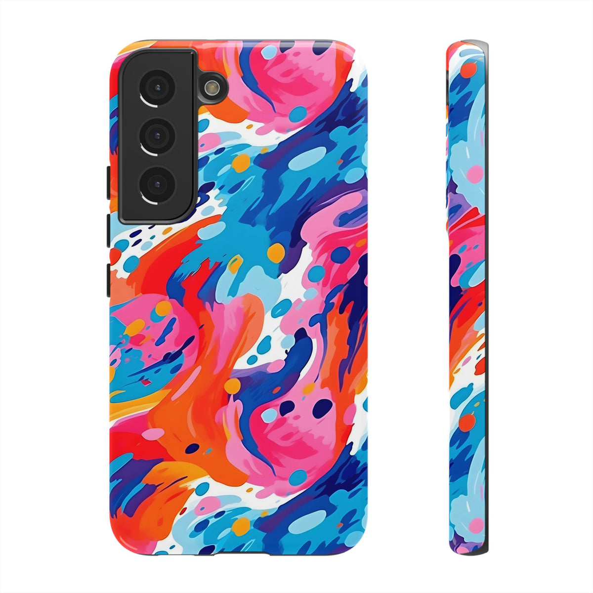 Abstract Painting Design Phone Case – Modern Art-Inspired Phone Cover 4