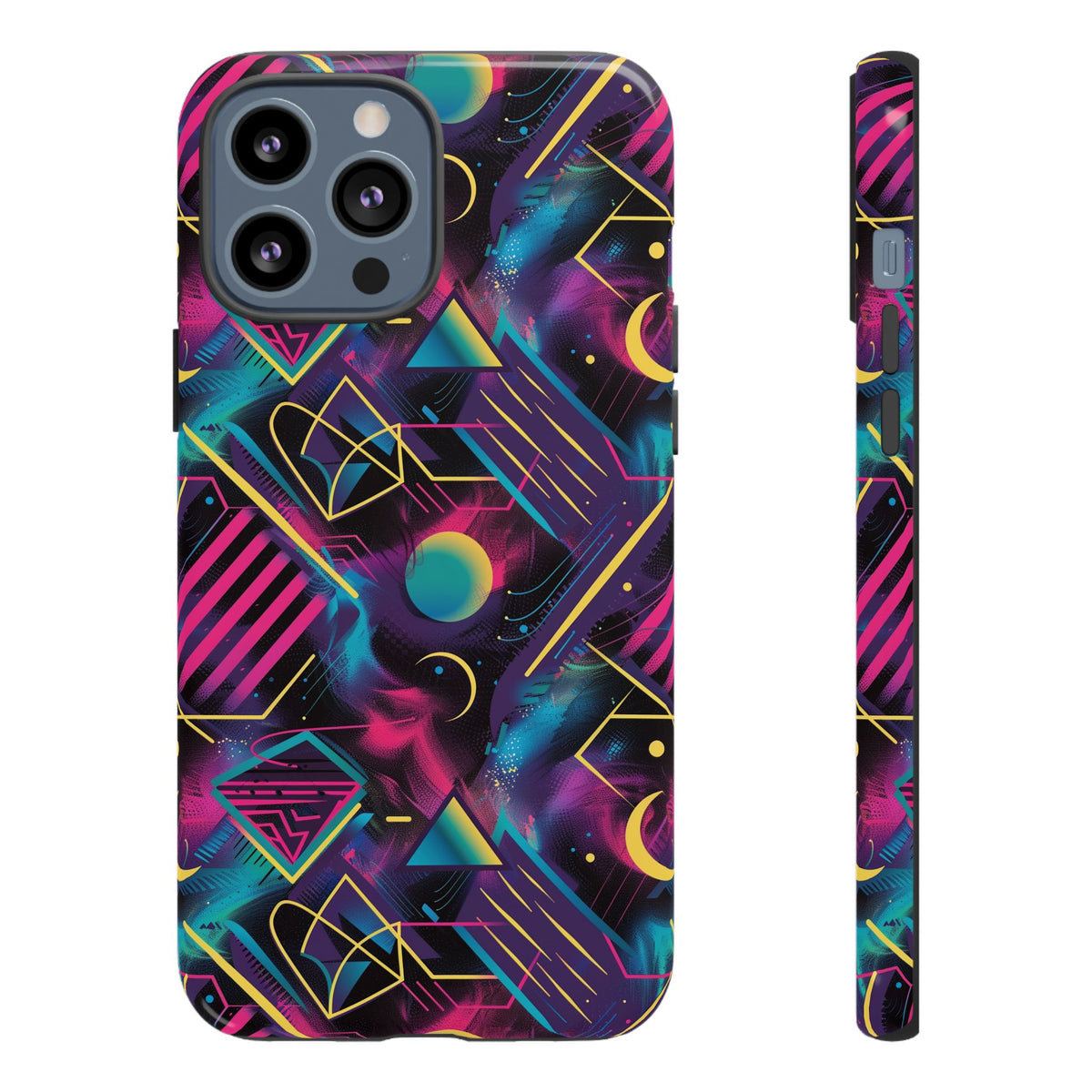 Retro 80s Seamless Phone Case – Vintage Style Meets Modern Protection 076