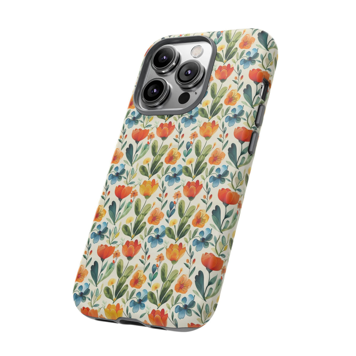 Spring Pattern Phone Case – Fresh & Vibrant Design for Your Phone 398