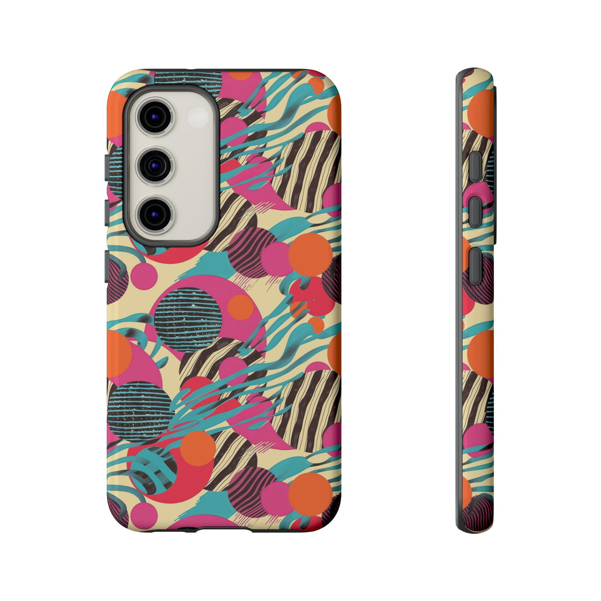 Retro 80s Seamless Phone Case – Vintage Style Meets Modern Protection 167