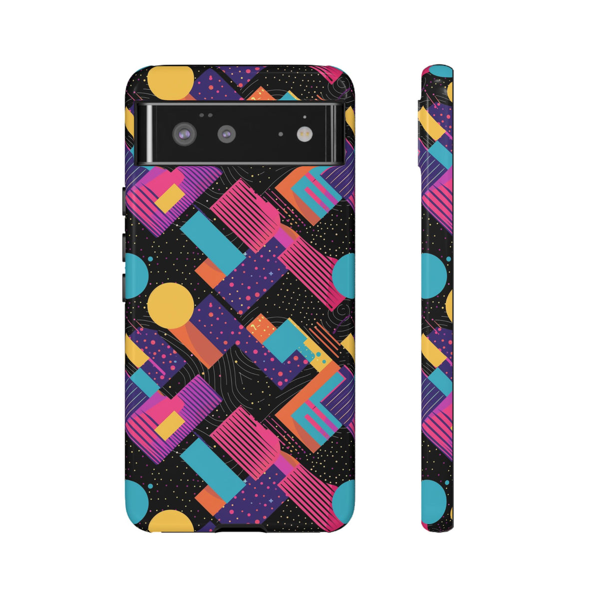 Retro 80s Seamless Phone Case – Vintage Style Meets Modern Protection 088