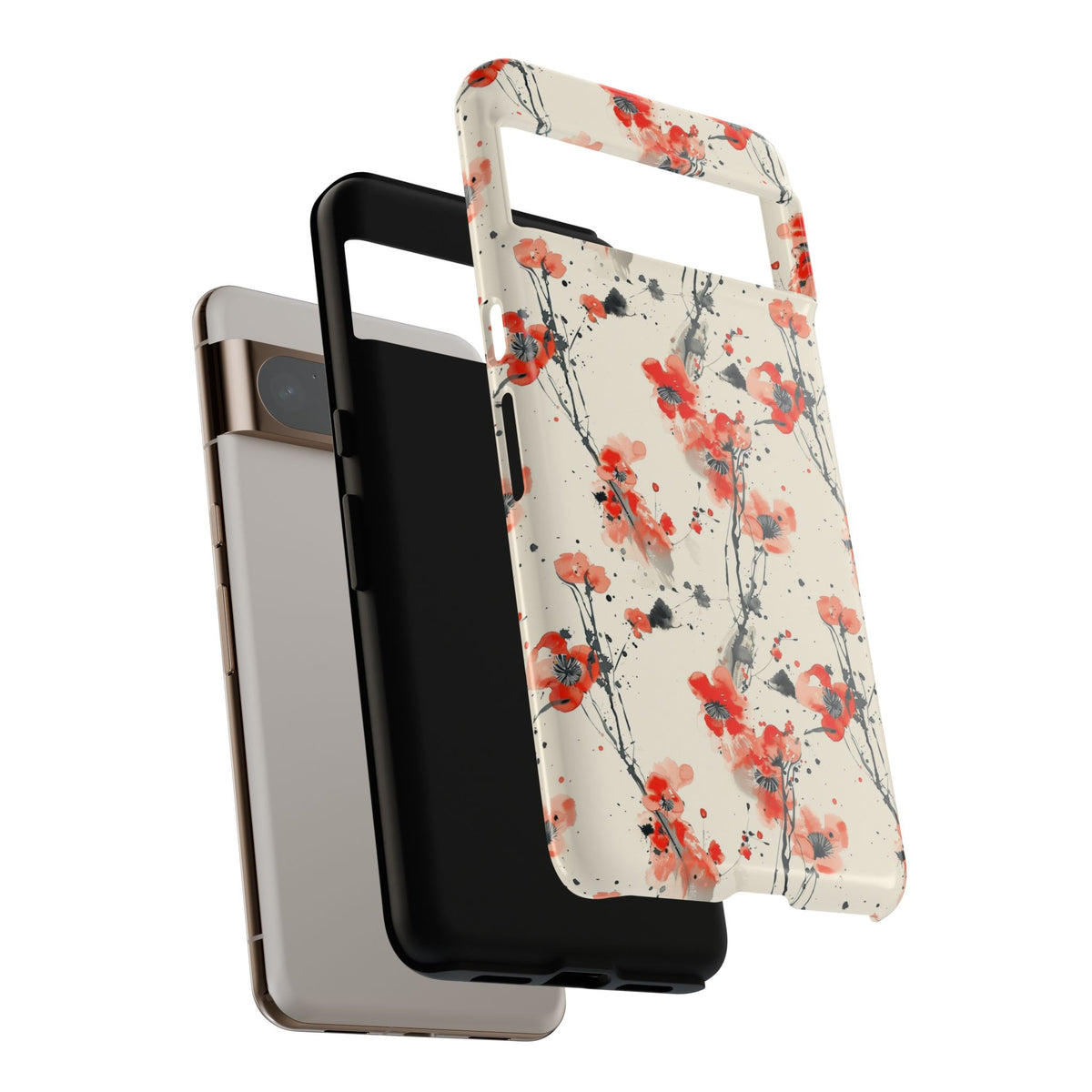 Japanese Pattern Phone Case – Elegant & Timeless Design for Your Phone 045