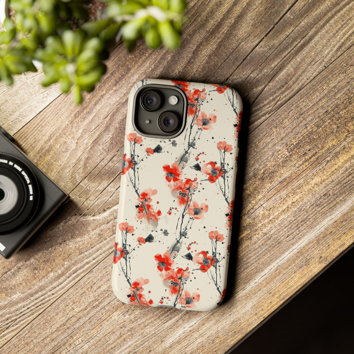 Japanese Pattern Phone Case – Elegant & Timeless Design for Your Phone 045