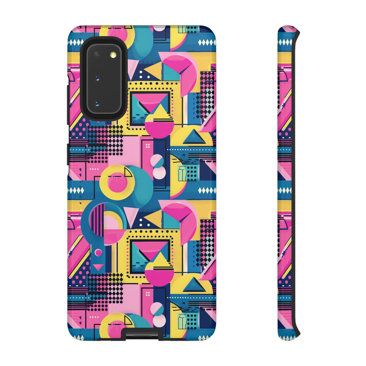 Retro 80s Seamless Phone Case – Vintage Style Meets Modern Protection 090