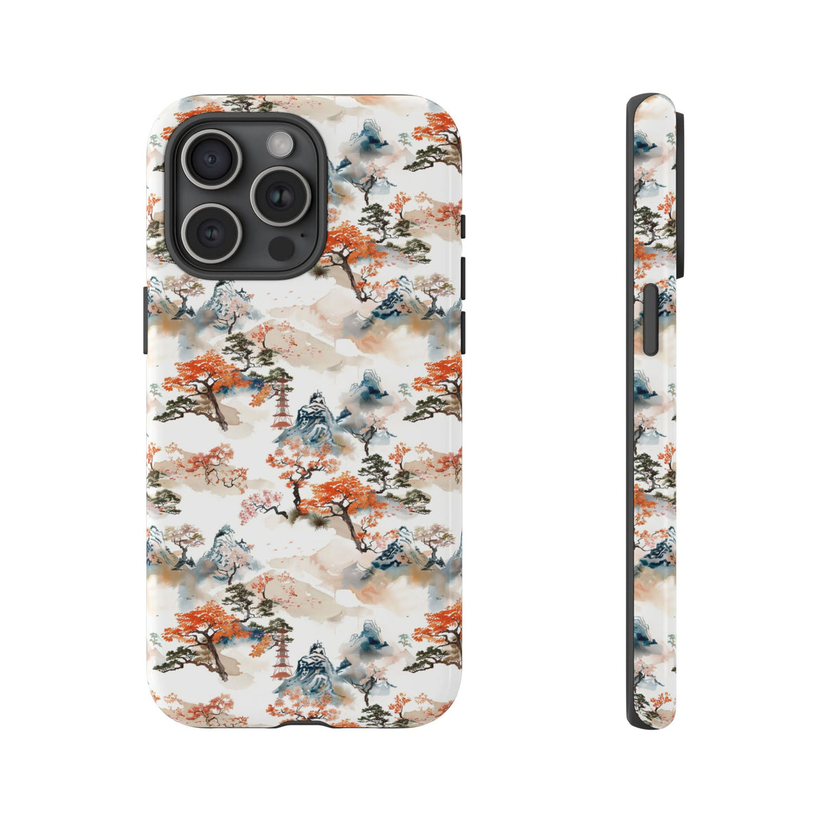 Japanese Pattern Phone Case – Elegant & Timeless Design for Your Phone 506