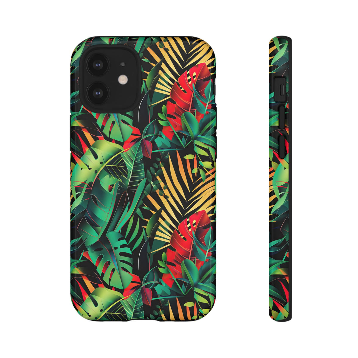 Jungle Collage Phone Case – Vibrant & Durable Nature-Inspired Protection