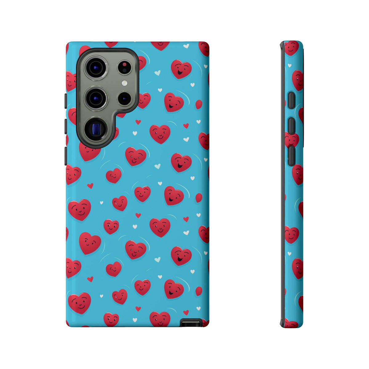 Heart Pattern Phone Case – Stylish & Loving Design for Your Device 811