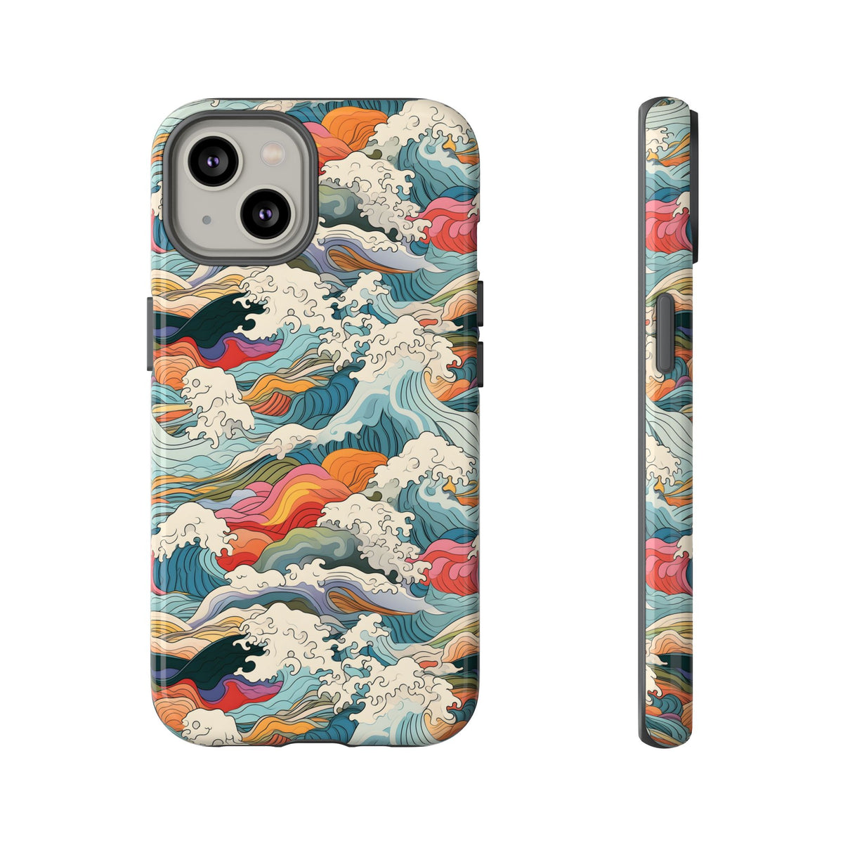 Japanese Waves Phone Case – Embrace Timeless Elegance with Classic Design 2