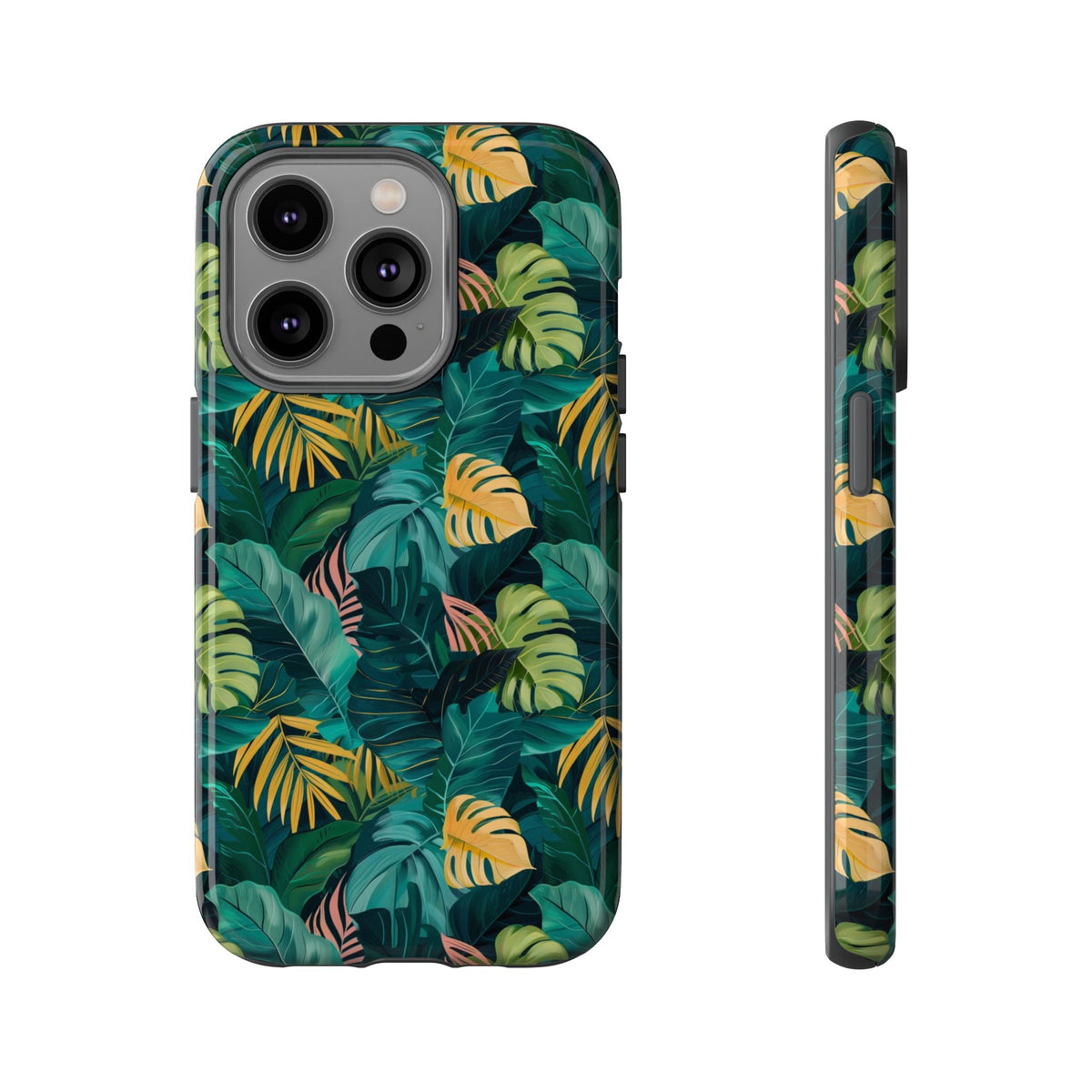 Jungle Pattern Phone Case – Exotic & Lush Design for Your Phone 337