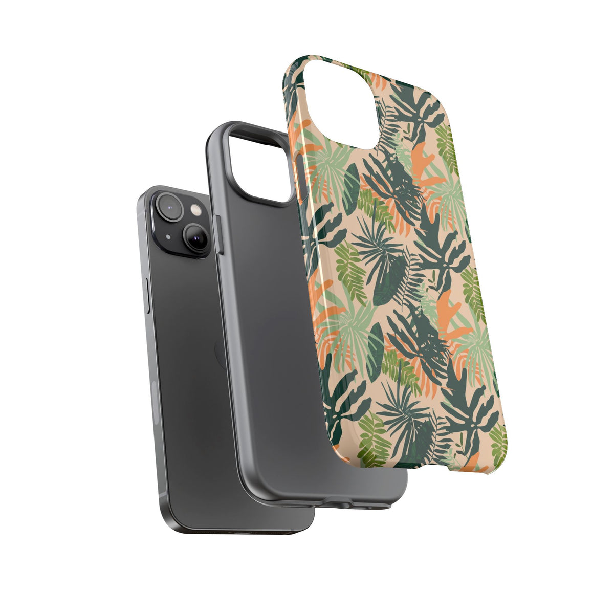 Jungle Pattern Phone Case – Exotic & Lush Design for Your Phone 353