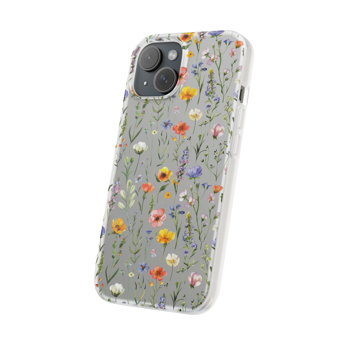 Wildflowers Pattern Phone Case – Embrace Nature with Every Call