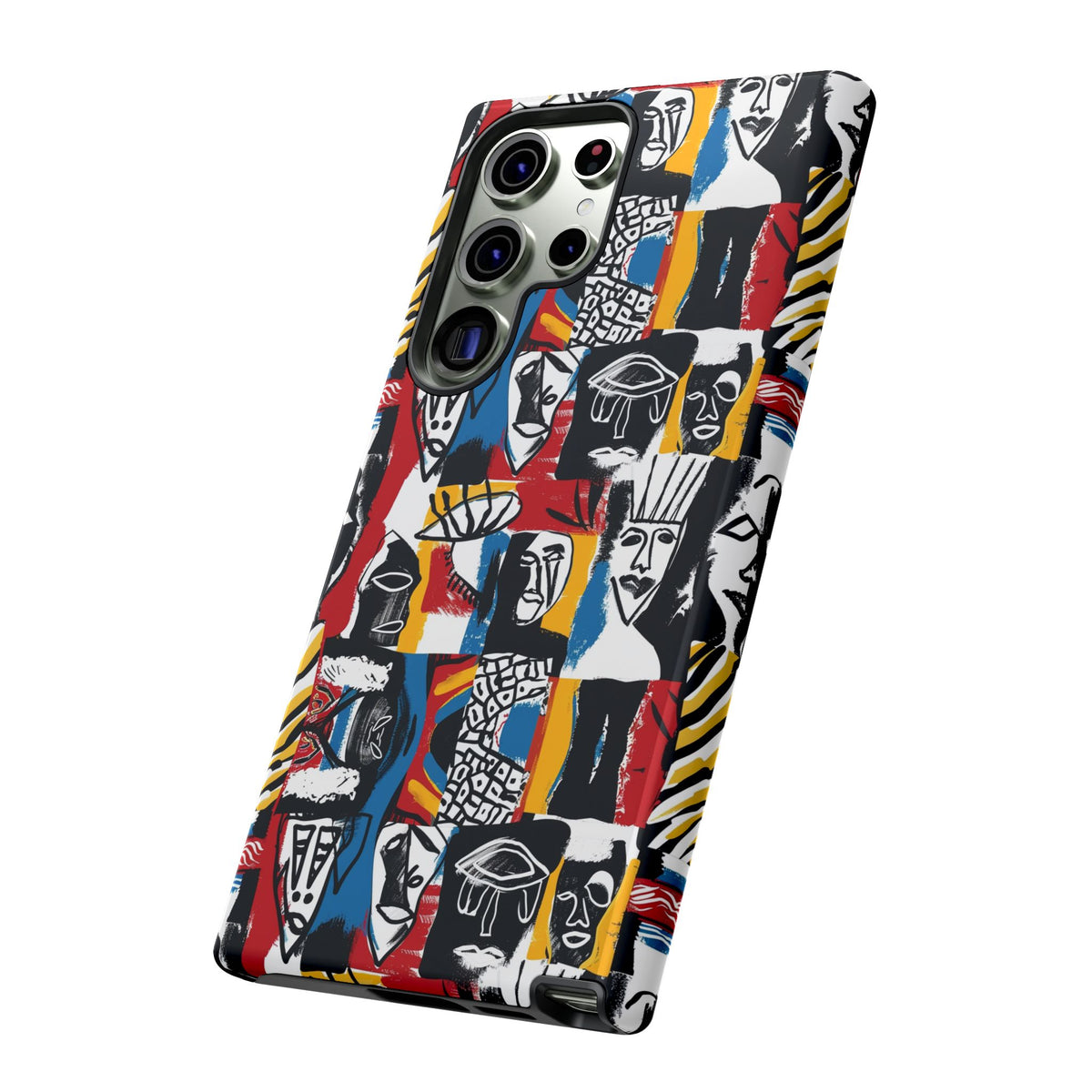 Stylish African Pattern Phone Case – Unique and Vibrant Protection 105