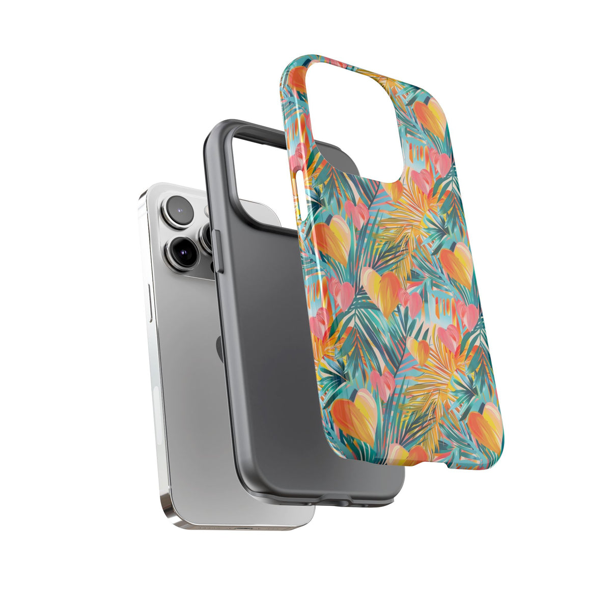 Heart Pattern Phone Case – Stylish & Loving Design for Your Device 824