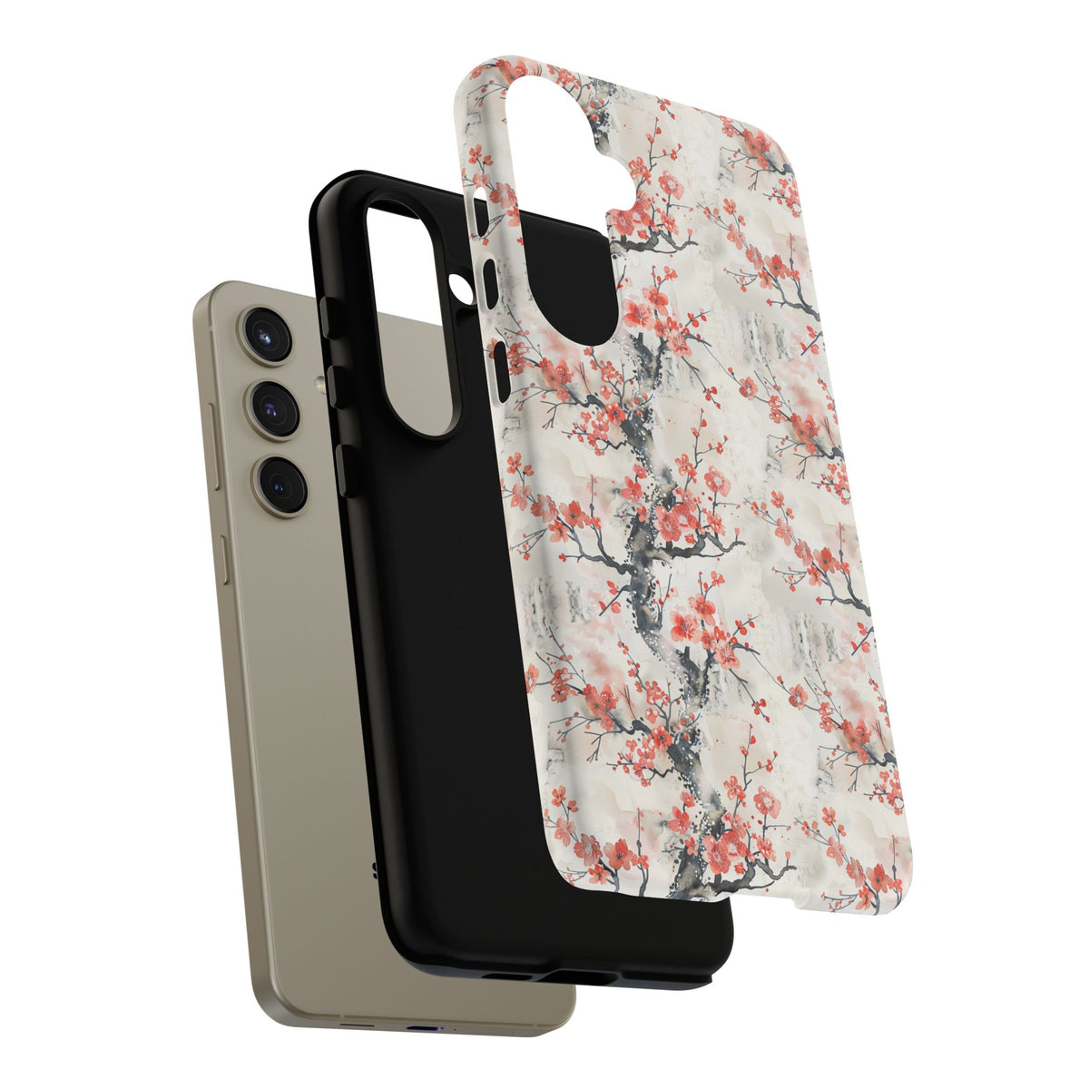 Japanese Pattern Phone Case – Elegant & Timeless Design for Your Phone 034