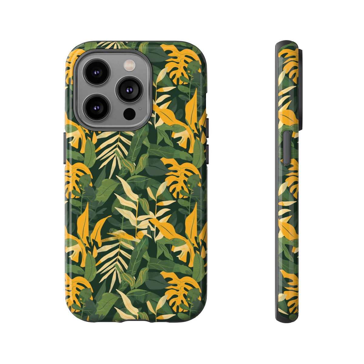 Jungle Pattern Phone Case – Exotic & Lush Design for Your Phone 347