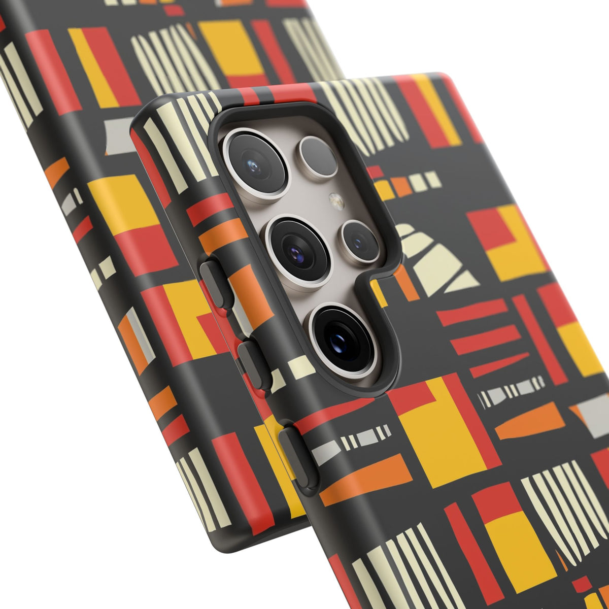 Stylish African Pattern Phone Case – Unique and Vibrant Protection 099