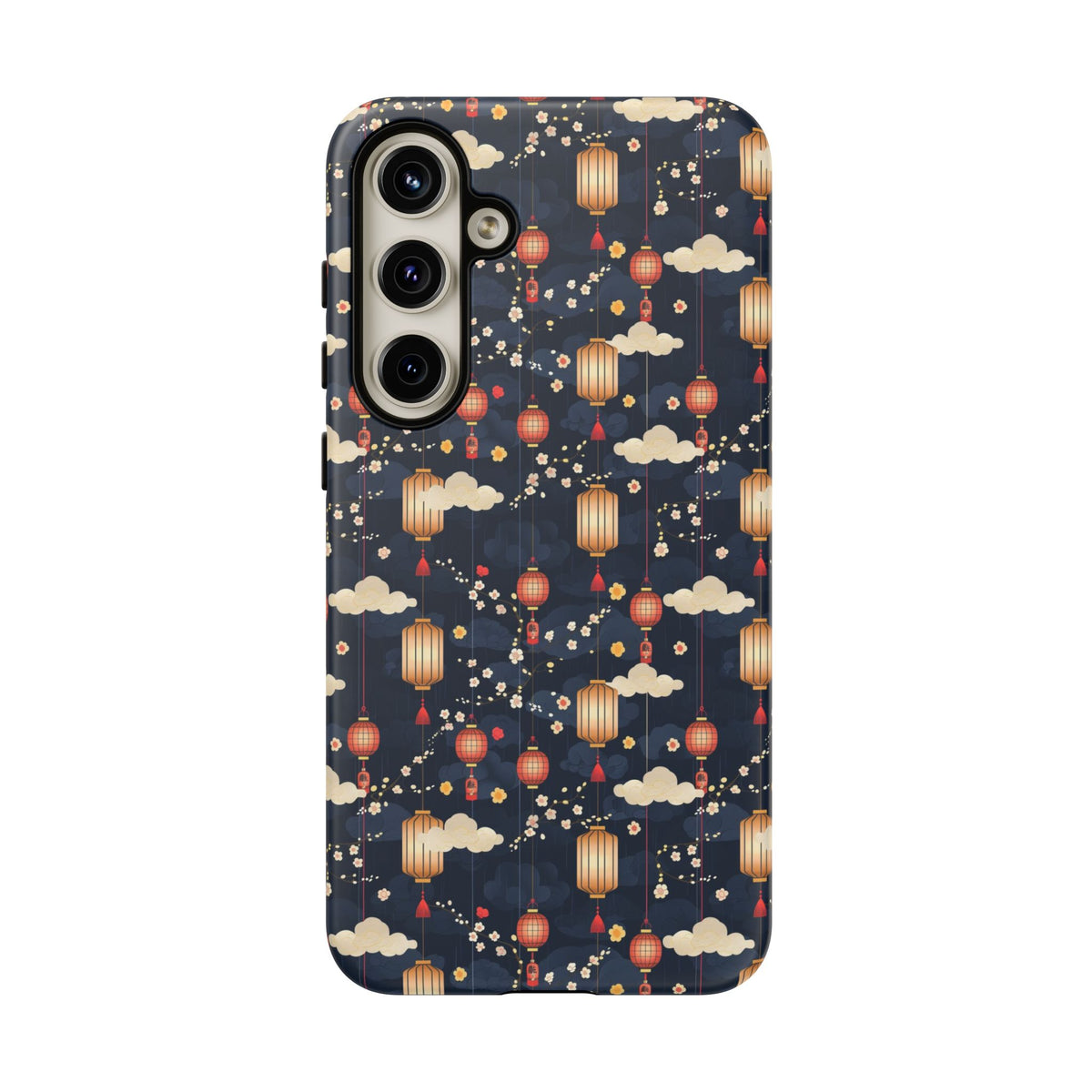 Japanese Pattern Phone Case – Elegant & Timeless Design for Your Phone 470