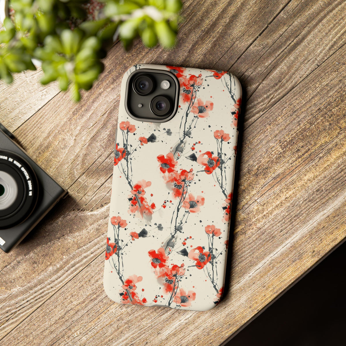 Japanese Pattern Phone Case – Elegant & Timeless Design for Your Phone 045