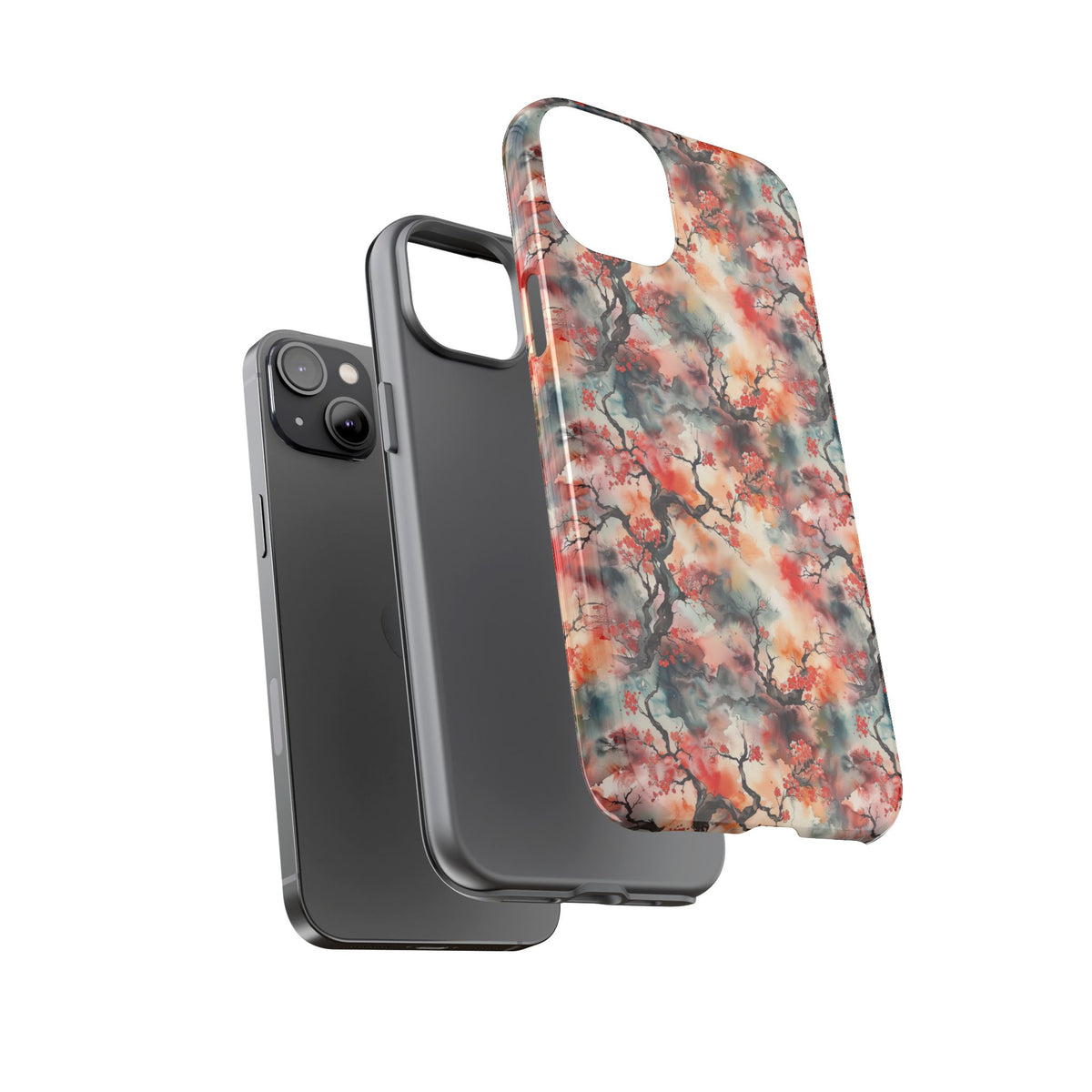 Japanese Pattern Phone Case – Elegant & Timeless Design for Your Phone 020