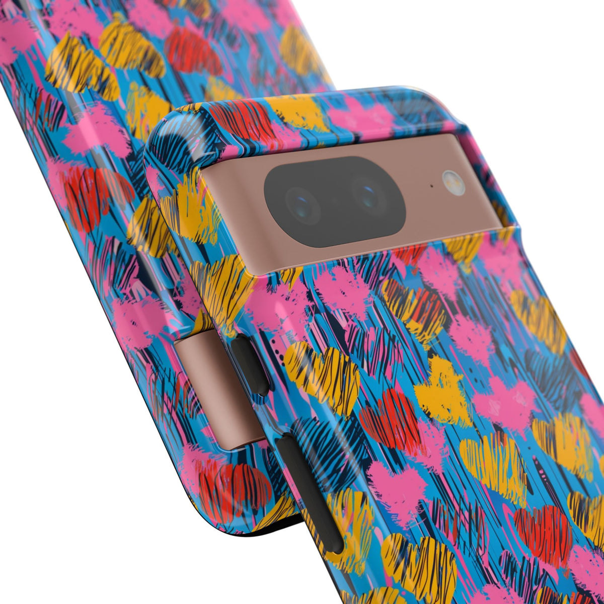 Heart Pattern Phone Case – Stylish & Loving Design for Your Device 262