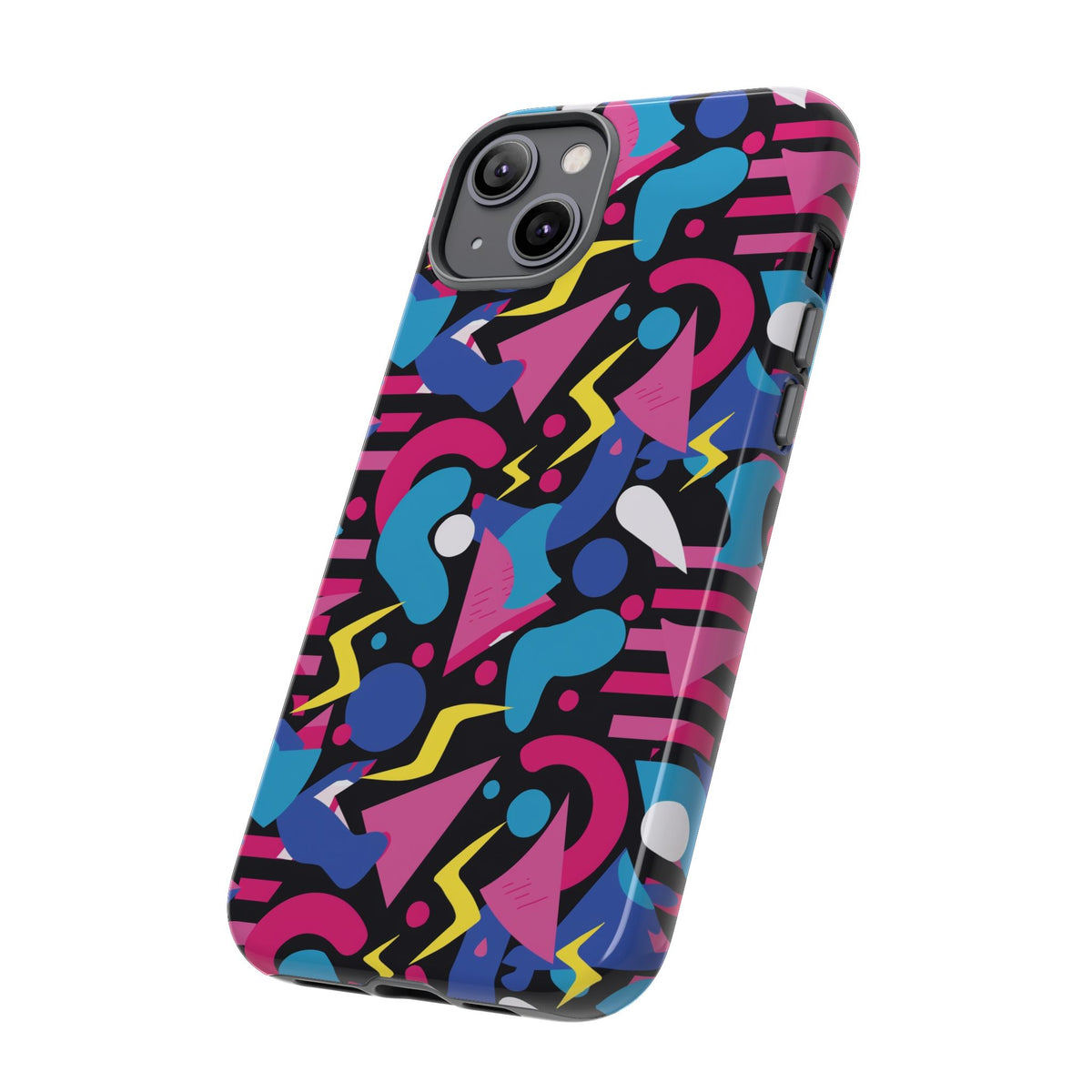 Retro 80s Seamless Phone Case – Vintage Style Meets Modern Protection 096