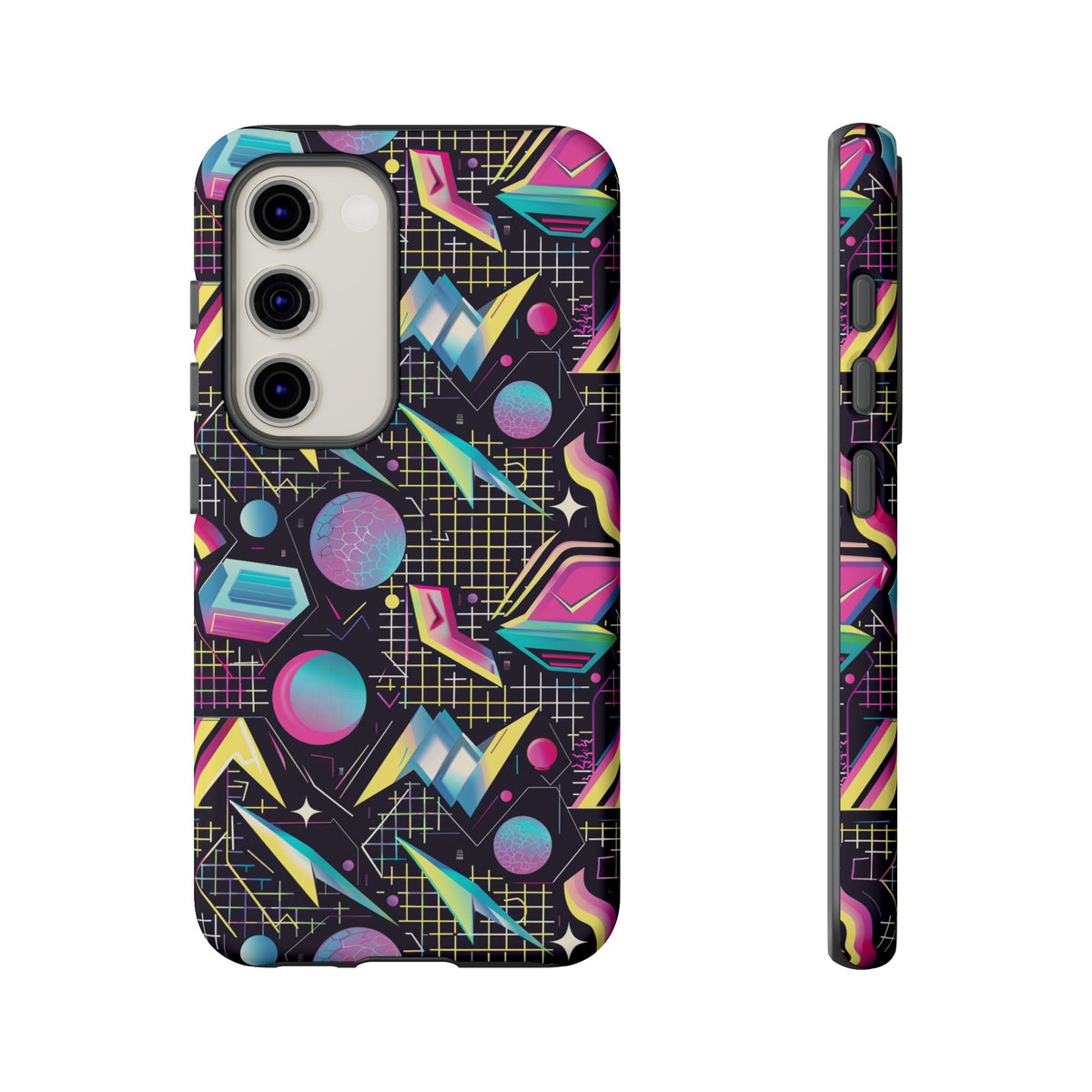 Retro 80s Seamless Phone Case – Vintage Style Meets Modern Protection 086