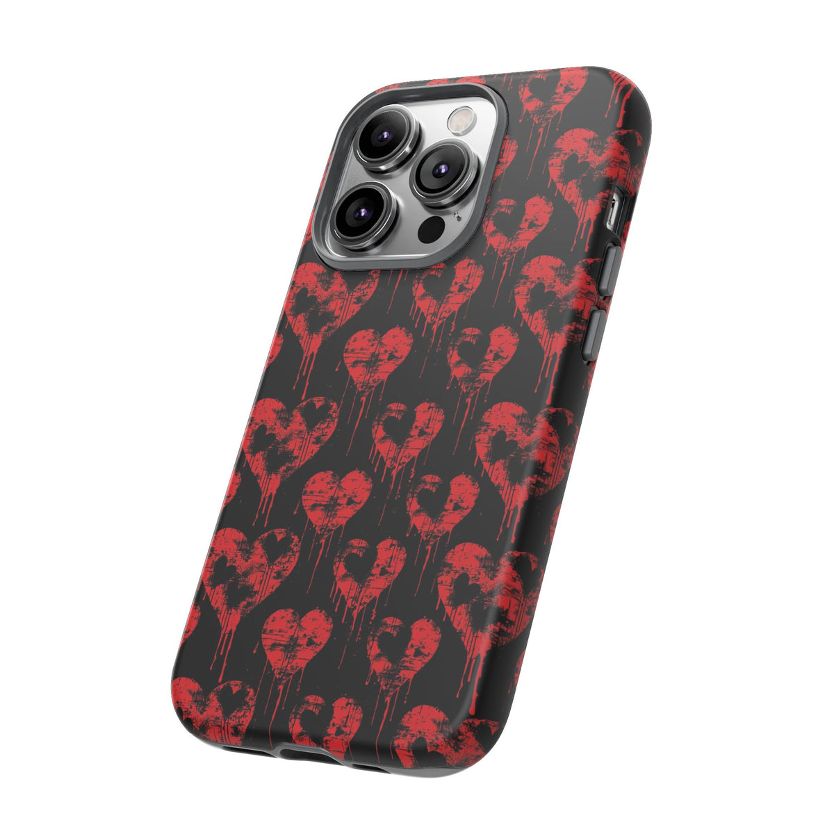 Heart Pattern Phone Case – Stylish & Loving Design for Your Device 367