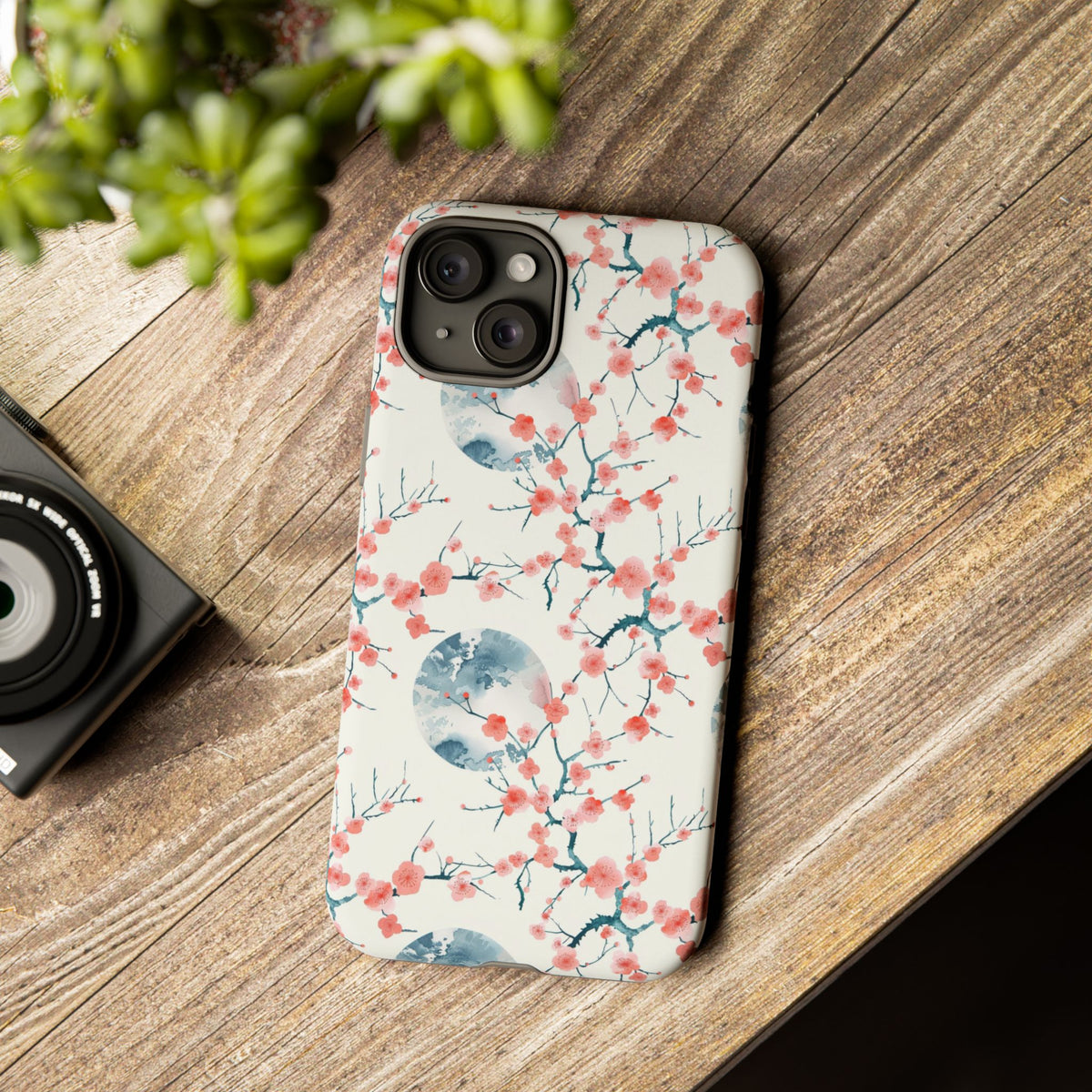 Japanese Pattern Phone Case – Elegant & Timeless Design for Your Phone 081