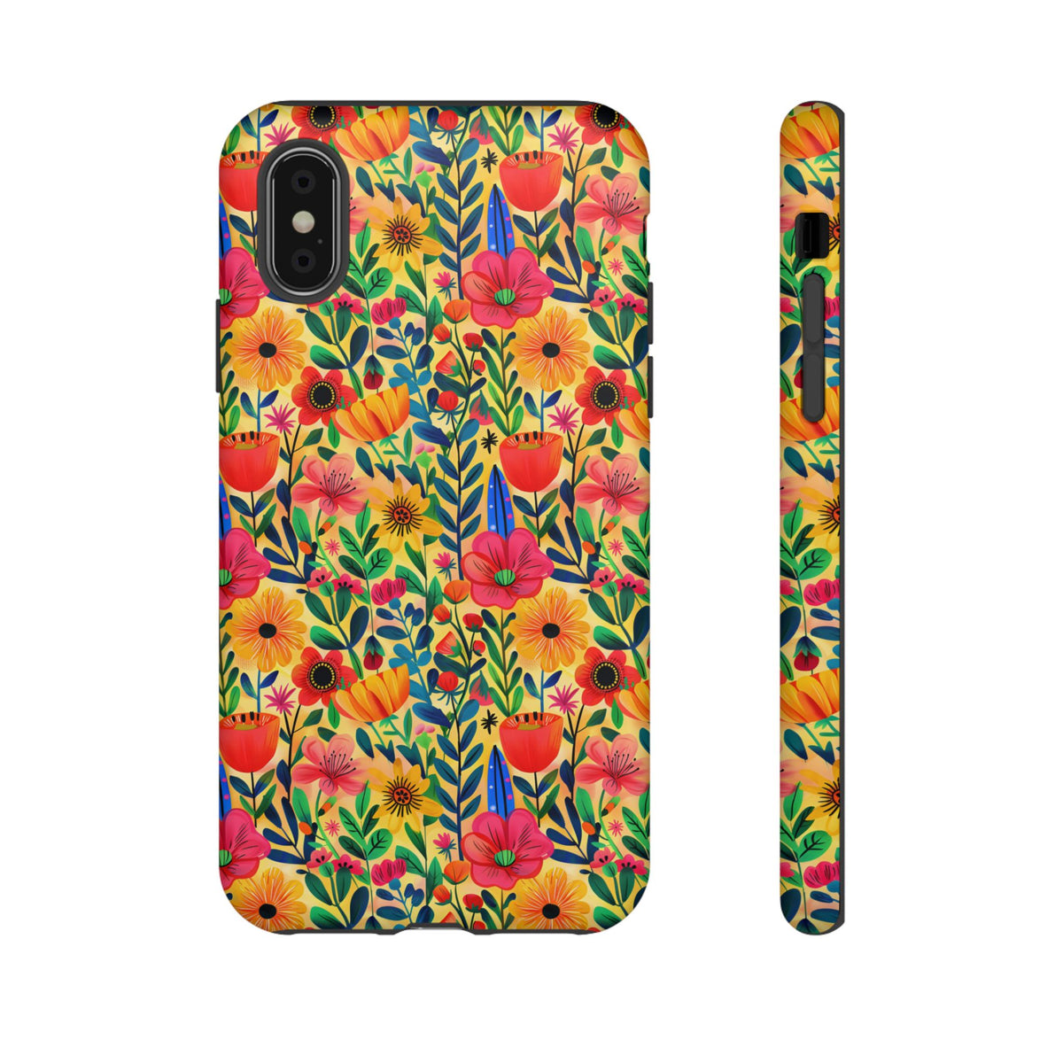 Frida Kahlo's Flower Phone Case – Artistic Elegance for Your Phone 7